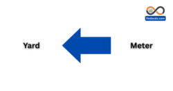 تحويل متر الى ياردة