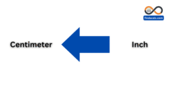 التحويل من انش الى سانتي